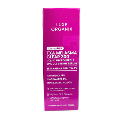 Luxe Organix Derma Pro TXA Melasma Clear 300 Spicule Bright Serum ^^