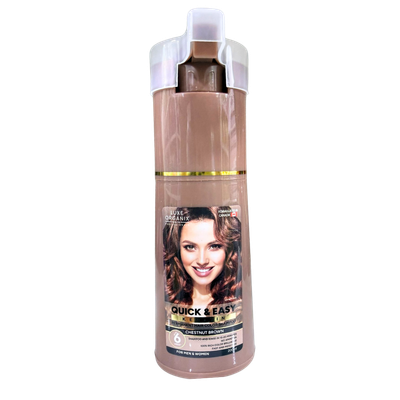 Luxe Organix Quick &amp; Easy Keratin Chestnut Brown 200ml ^^