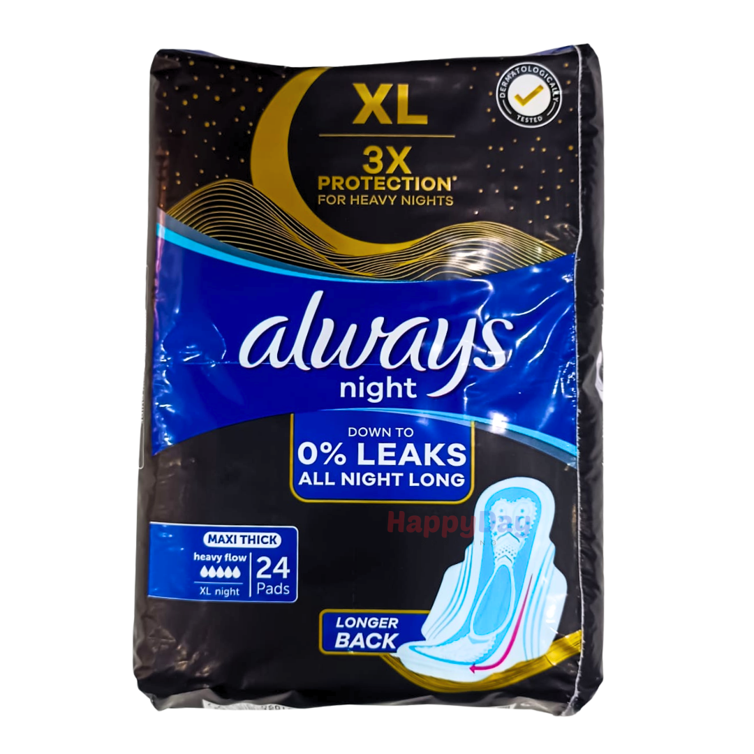 Always XL Night Maxi Thick 24 PADS