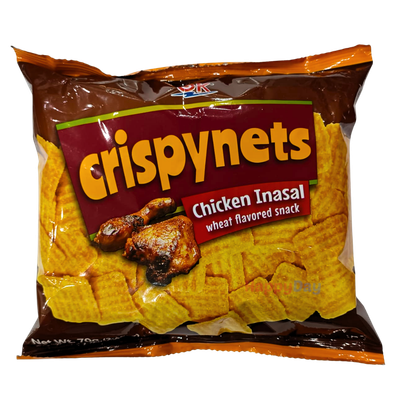 Crispynets Chicken Inasal Wheat Flavor Snack 70g
