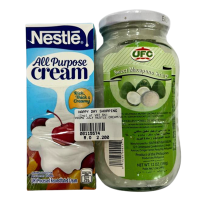 PROMO - Nestle Purpose Cream + UFC Sweet Macapuno Strings