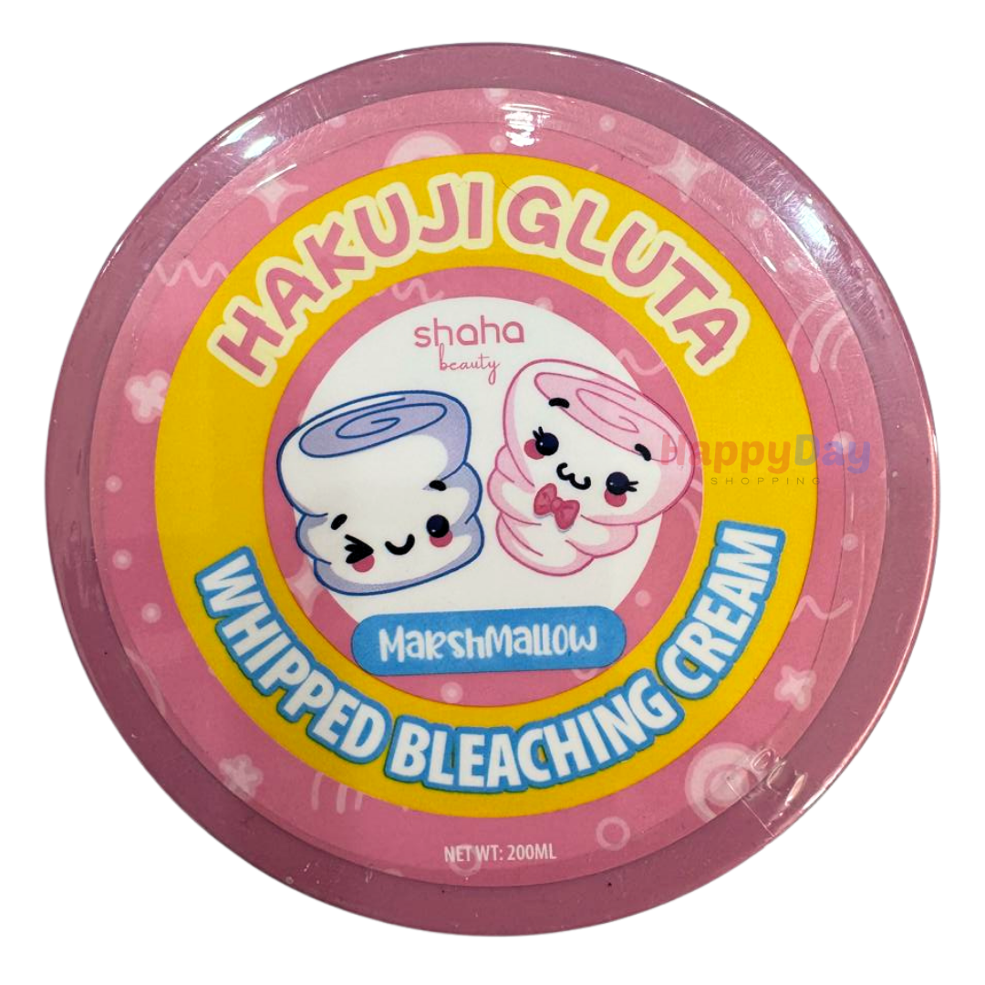 Shaha Beauty Hakuji Gluta Whipped Bleaching Cream MARSHMALLOW