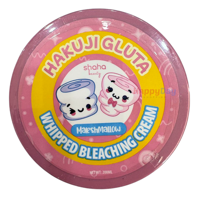 Shaha Beauty Hakuji Gluta Whipped Bleaching Cream MARSHMALLOW