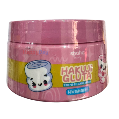 Shaha Beauty Hakuji Gluta Whipped Bleaching Cream MARSHMALLOW