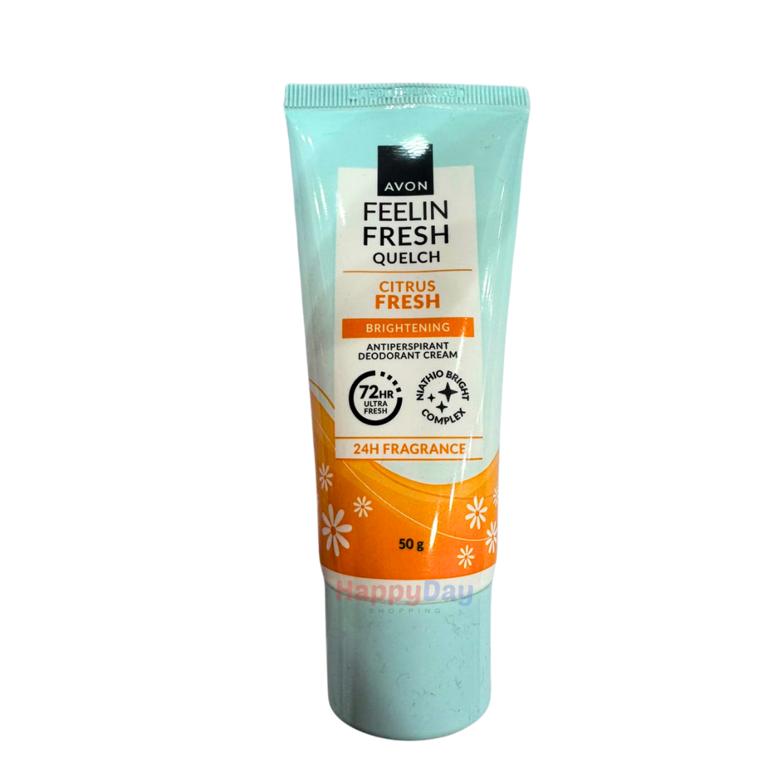 Avon Feelin Fresh Quelch Deodorant - Citrus Fresh Brightening 55g