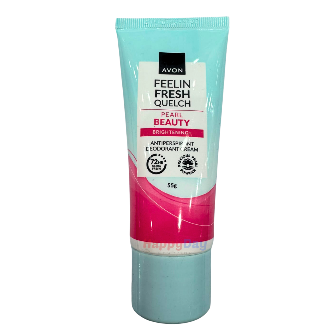 Avon Feelin Fresh Quelch Deodorant - Pearl Beauty Brightening 55g