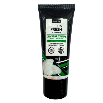 Avon Feelin Fresh Quelch Deodorant -Crystal Tawas Anti Stain 55g