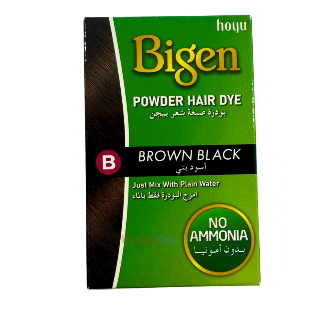 Bigen Powder Hair Dye - Brown Black