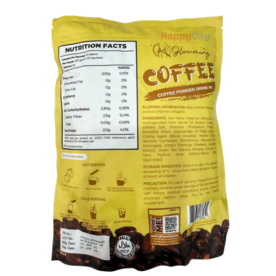 Glowming Coffee Coffee Powder Drink Mix 200g (10pc)