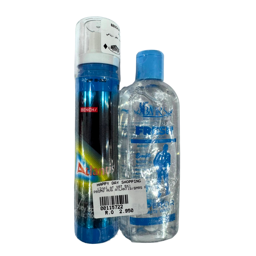 PROMO - Bench Atlantis + BMRS Men Intimate Wash