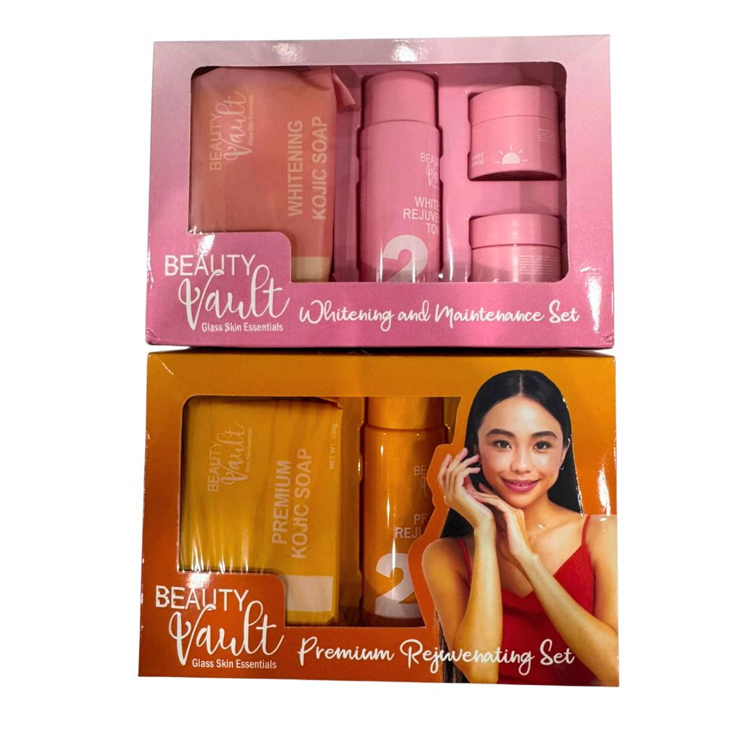 PROMO - Beauty Vault Pink (whitening) + Orange (rejuvenating)
