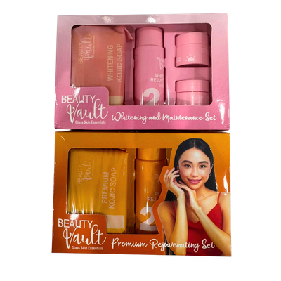 PROMO - Beauty Vault Pink (whitening) + Orange (rejuvenating)