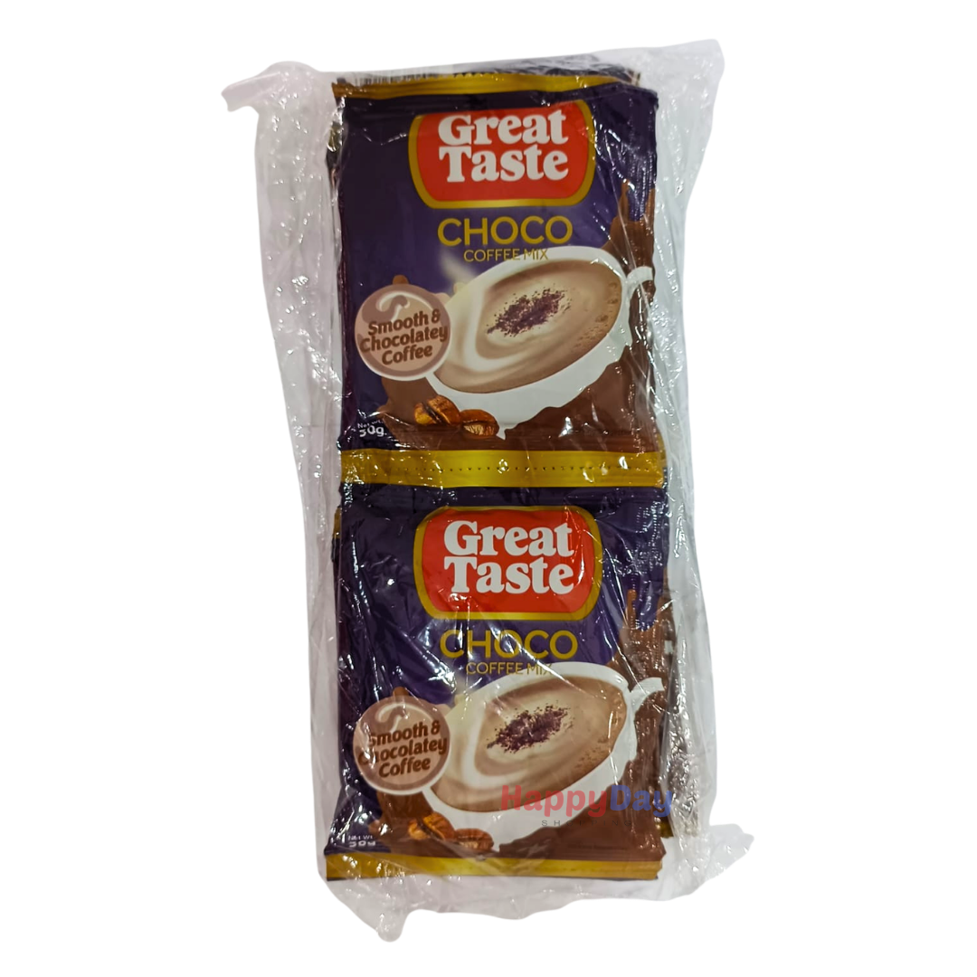Great Taste Choco Coffee Mix 10pcs