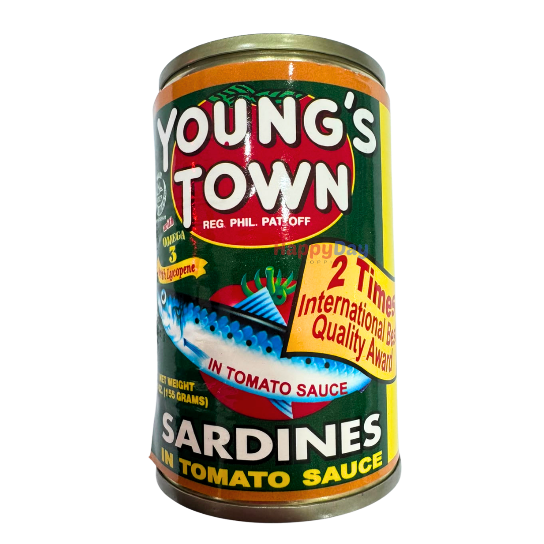 Youngs Town Sardines in Tomato Sauce 155g