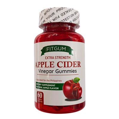 PROMO - Fitgum Apple Cider 60 Gummies ( Exp: 12-01-2027 )