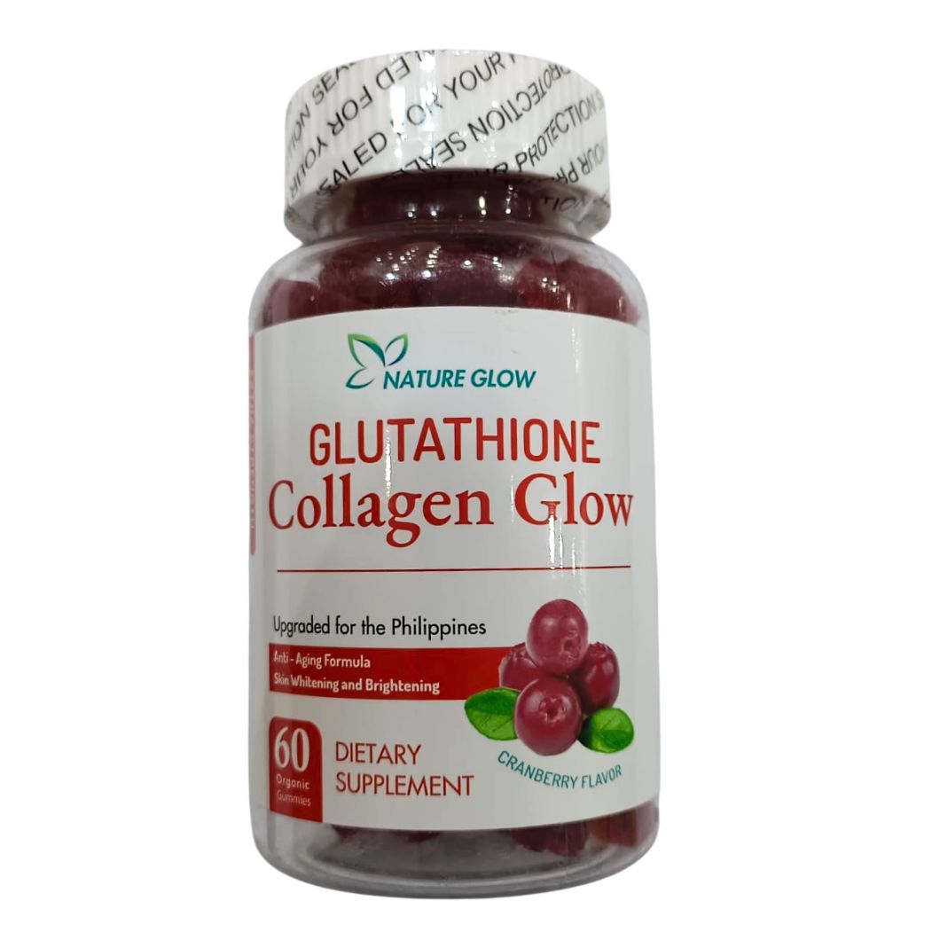 PROMO - Nature Glow Gluthathione Collagen Glow Cranberry 60pcs