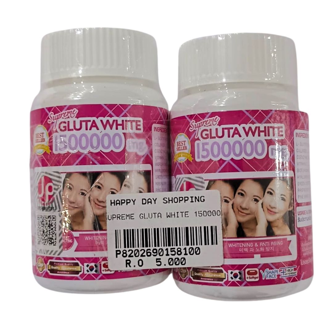 PROMO - Supreme Gluta White 1500000mg x2