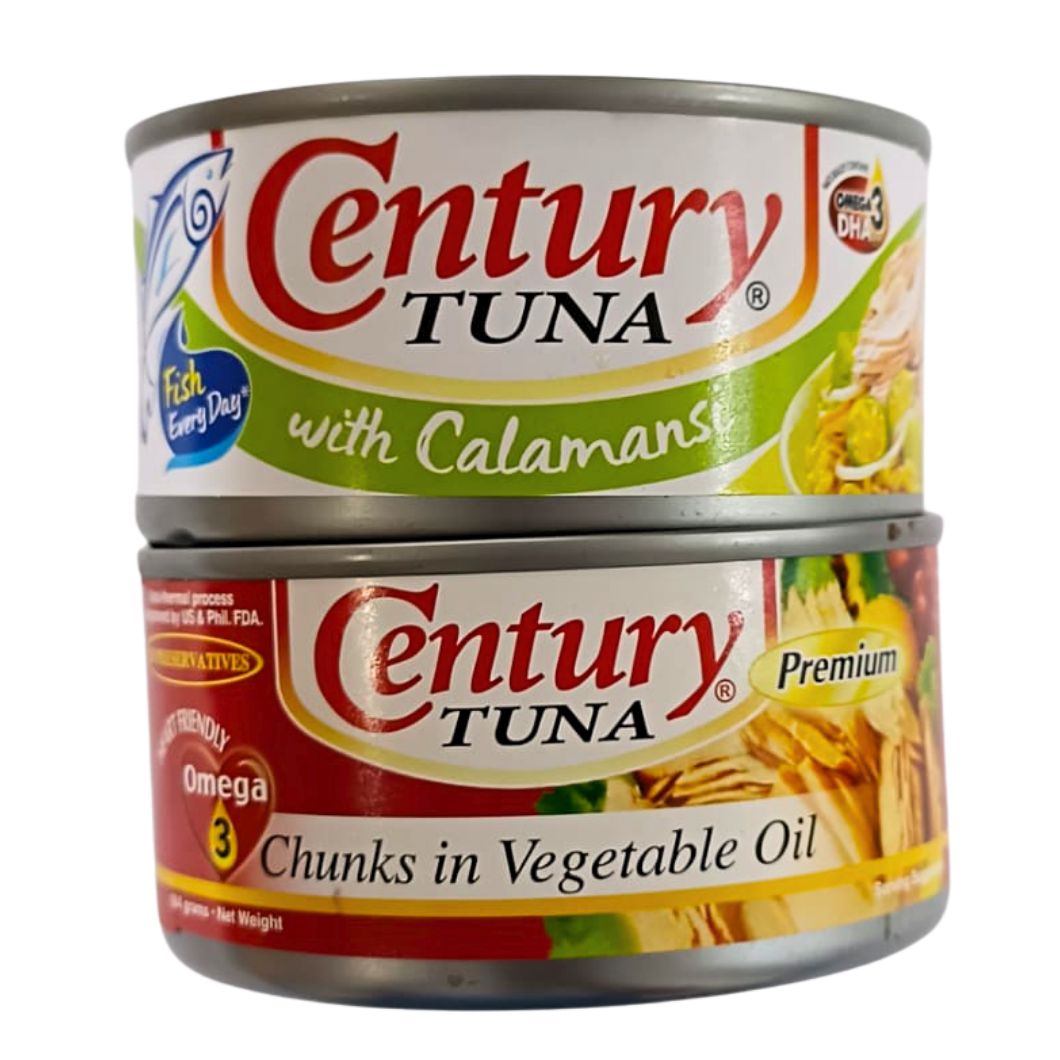 PROMO - Century Tuna Calamansi + Chunks in Vegetable Oil