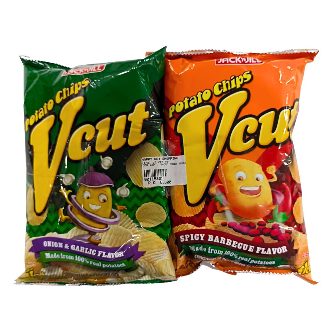 PROMO - JNJ Vcut Chips (Onion + Spicy BBQ)