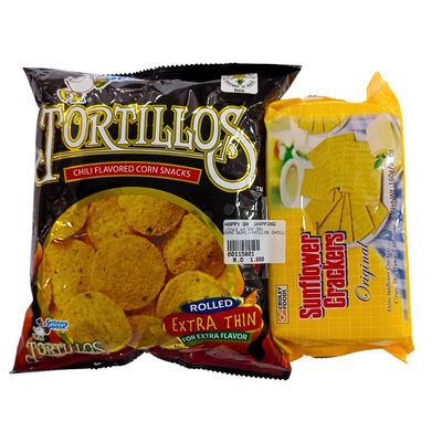 PROMO - Tortillos Chili Chips + Sunflower Cracker