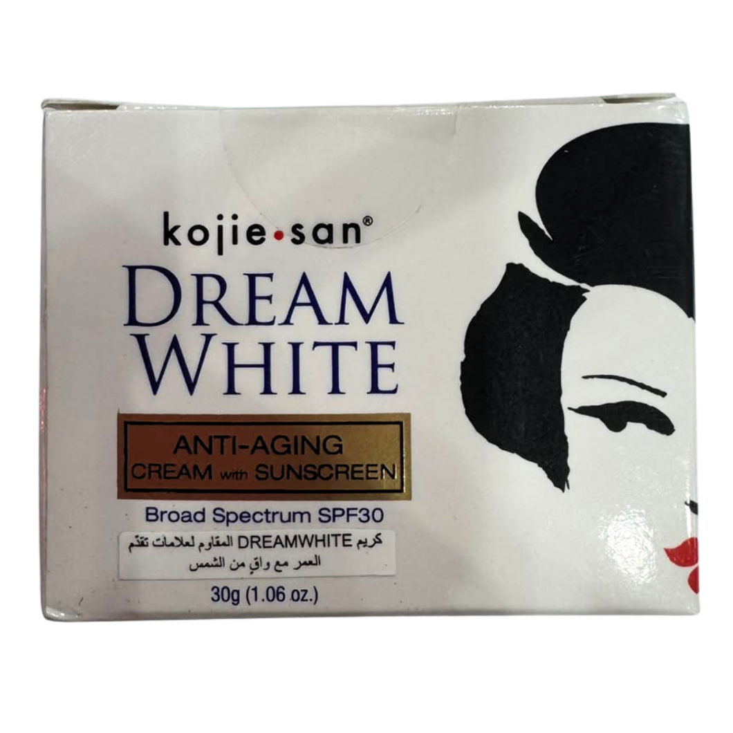 Kojie San Dream White Anti-Aging Cream with Sunscreen 30g