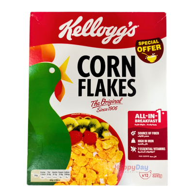 Kelloggs Corn Flakes x12 (375g)
