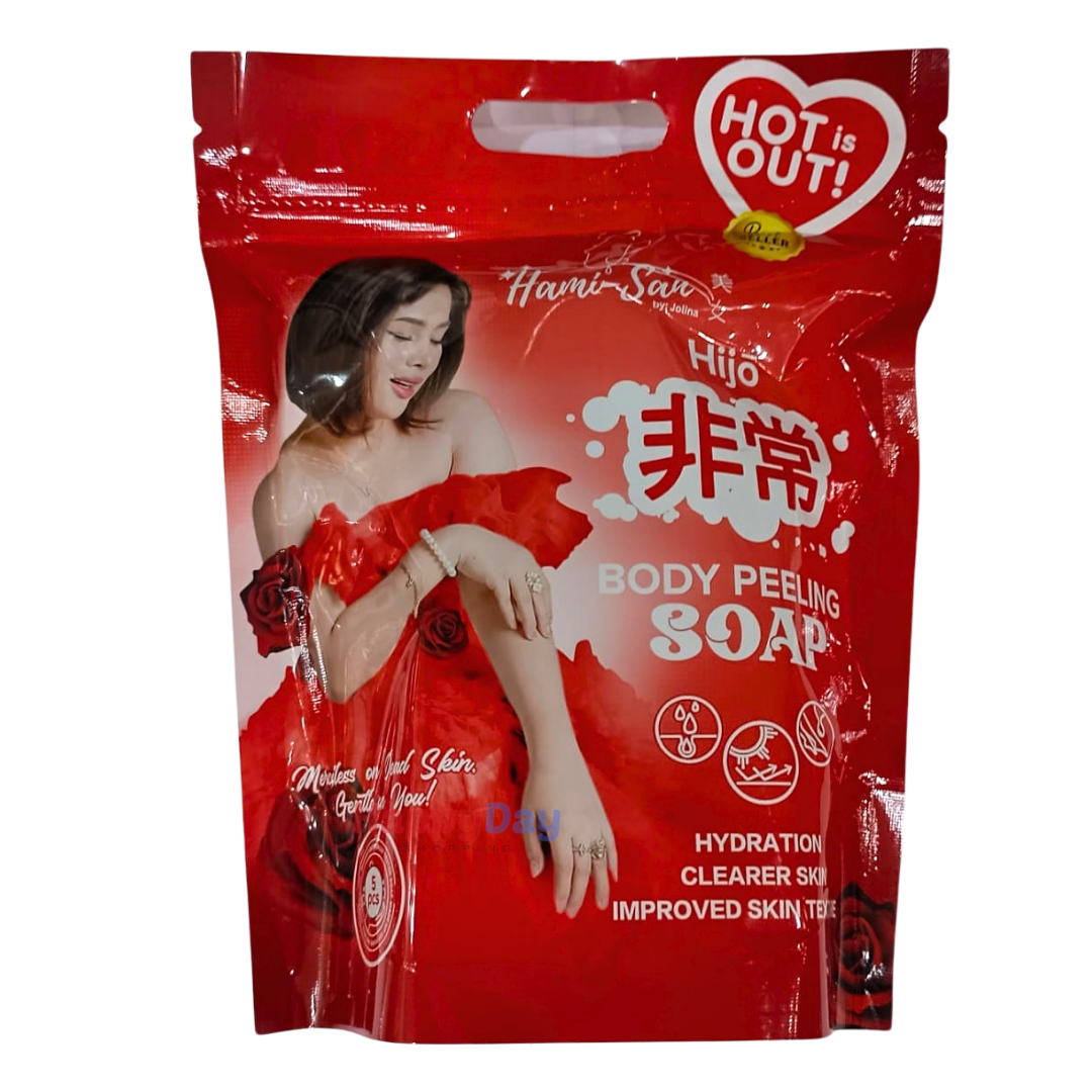 Hami-San Body Peeling Soap (5pcs)