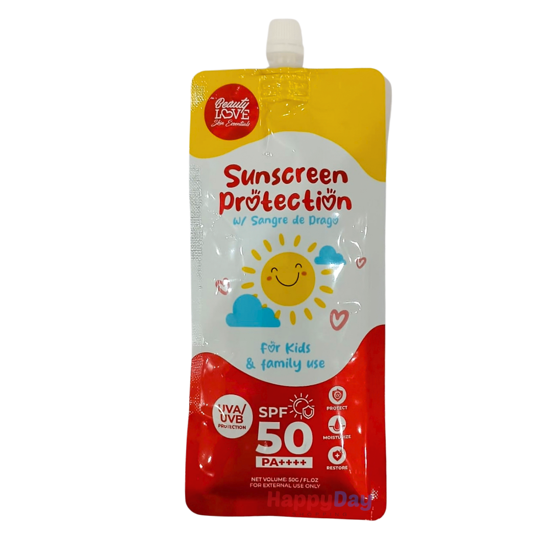 Beauty Love Sunscreen Protection SPF 50