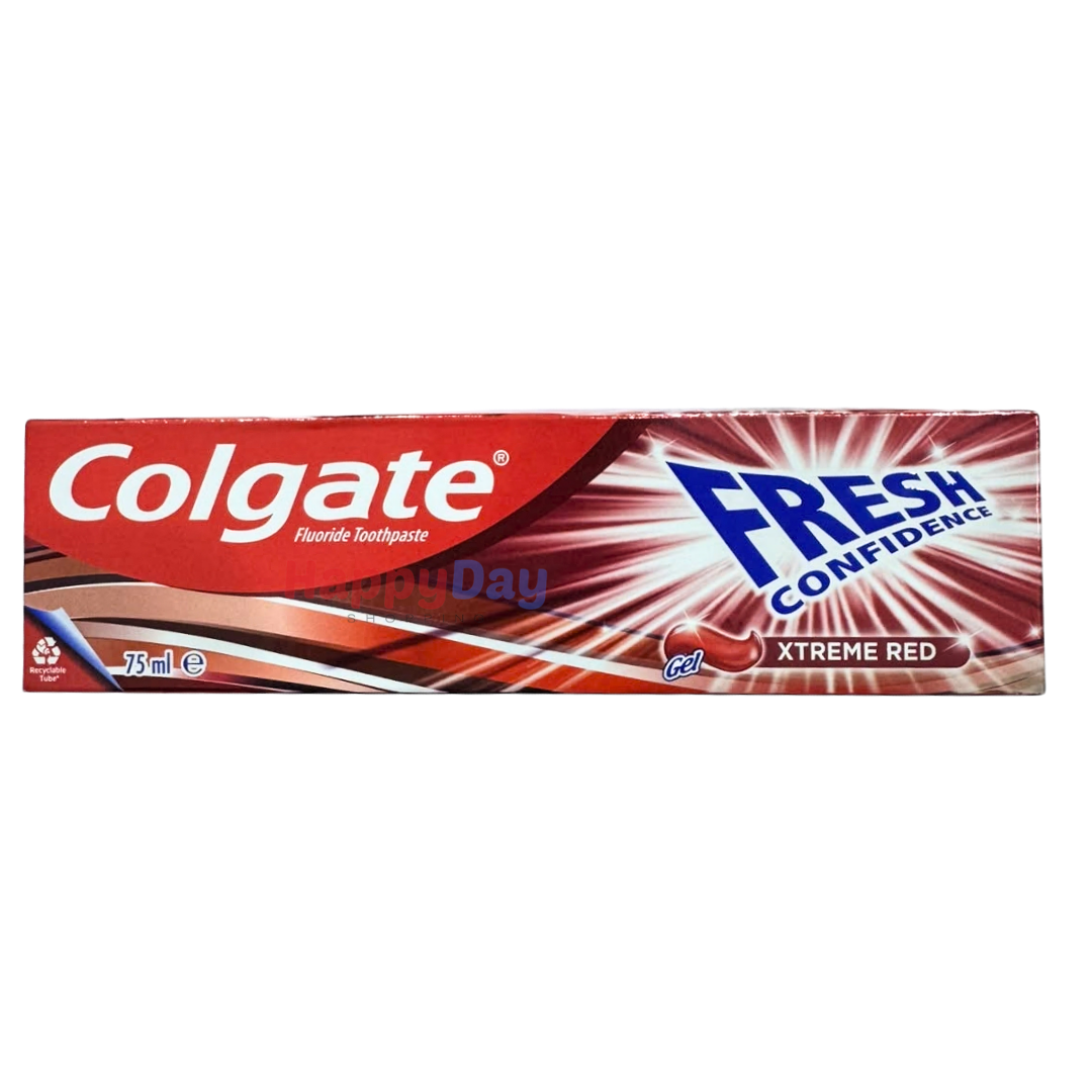 Colgate Fresh Confidence Toothpaste (extreme red) 75ml