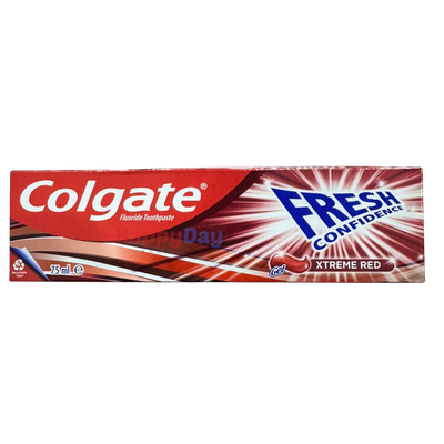 Colgate Fresh Confidence Toothpaste (extreme red) 75ml