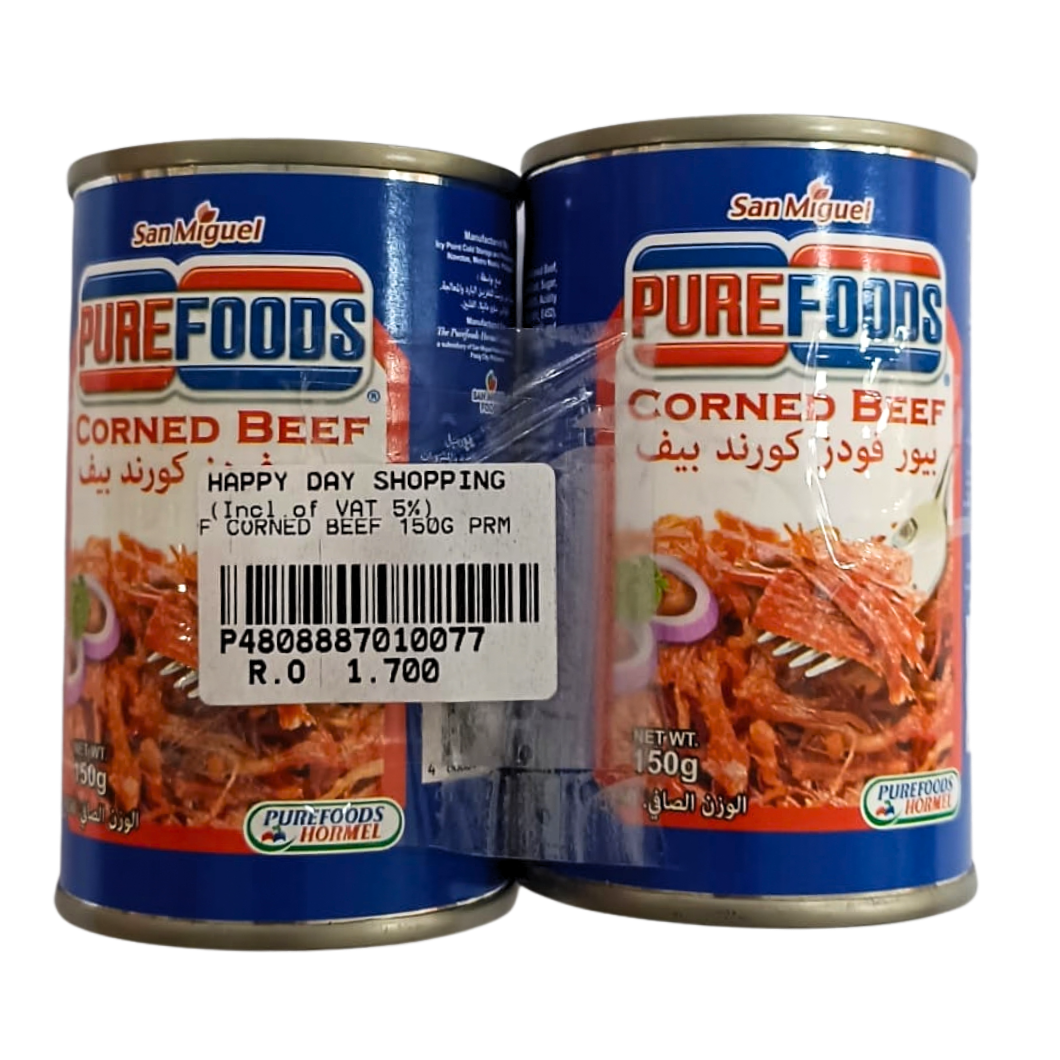 PROMO -  Purefoods Corned Beef 150g x2