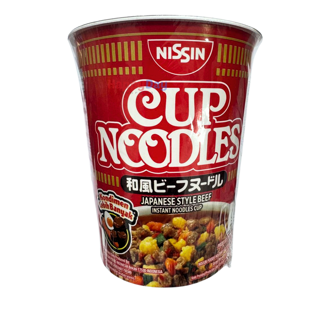 Nissin Cup Noodles - Japanese Style Beef