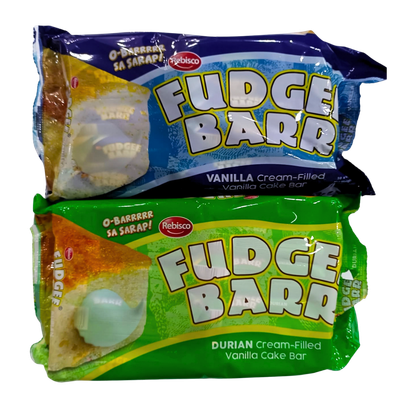 PROMO -  Fudgee Barr Vanilla + Durian