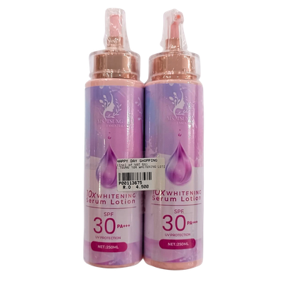 PROMO -  Ms Tsung Whitening Serum Lotion x2 (SPF 30)