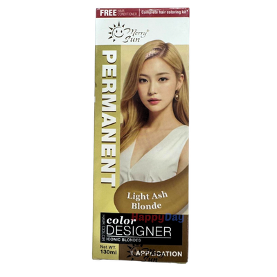 Merry Sun Permanent Hair Color Light Ash Blonde (New Packaging) 130ml
