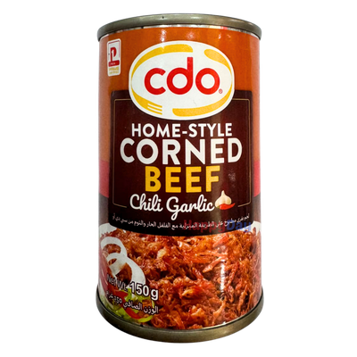 CDO Home Style Corned Beef Chili Garlic 150g