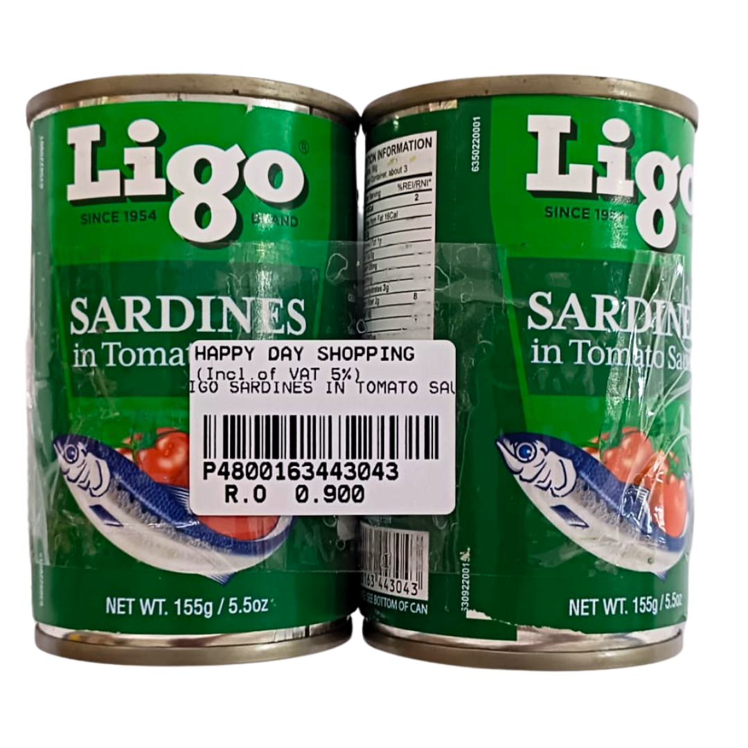 PROMO - Ligo Sardines Green x2