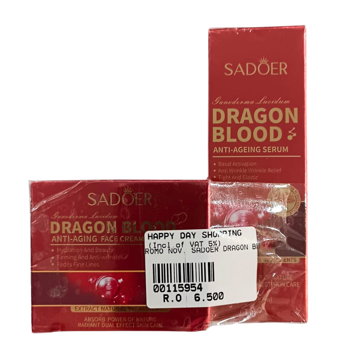 PROMO - Sadoer Blood Face cream + Serum