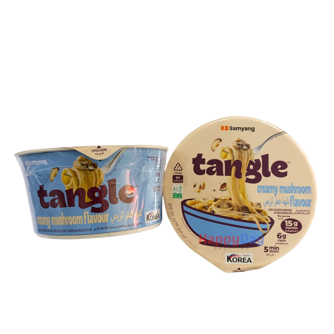 Samyang Tangle Cup Creamy Mushroom Pasta Flavor 105g