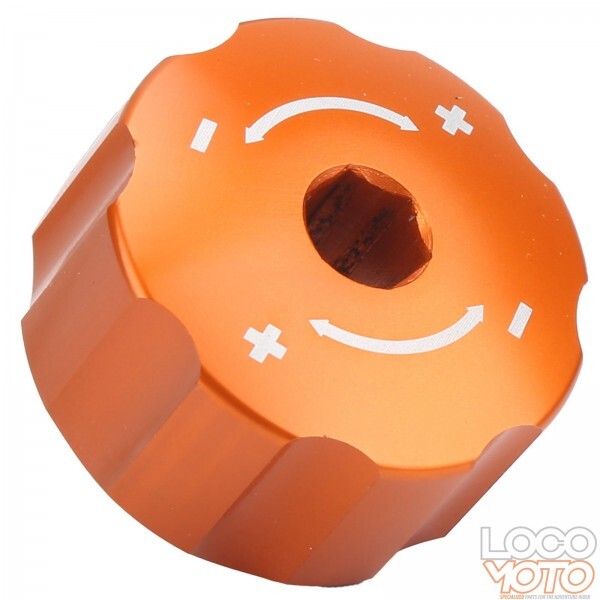 CNC Aluminum Knob For Rear Shock Absorber - KTM 950 / 990 Adventure 
