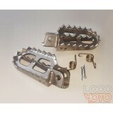 TrTec Adventure - Stainless Steel Rally Footpegs - Yamaha T7 Ténéré 700