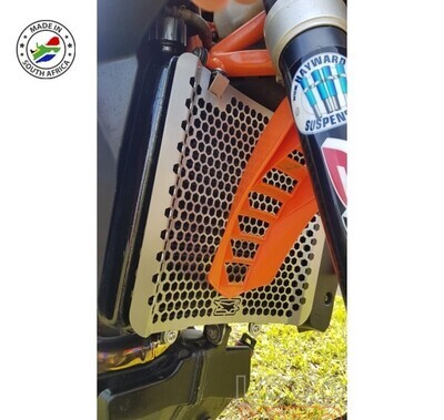 TrTec Adventure - Stainless Steel Radiator Guard - KTM 950 SE