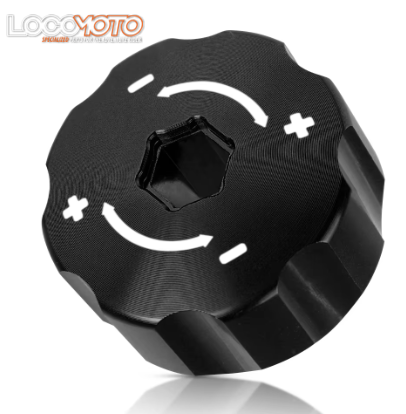 CNC Aluminum Knob For Rear Shock Absorber - KTM 950 / 990 Adventure