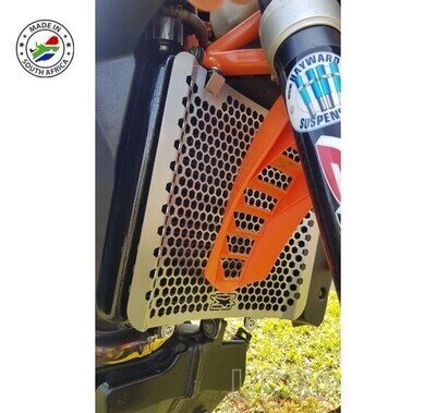 TrTec Adventure - Stainless Steel Radiator Guard - KTM 950 SE