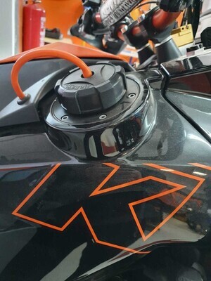 FZ Factory - Keyless Tank Cap Kit - KTM 950 / 990 Adventure