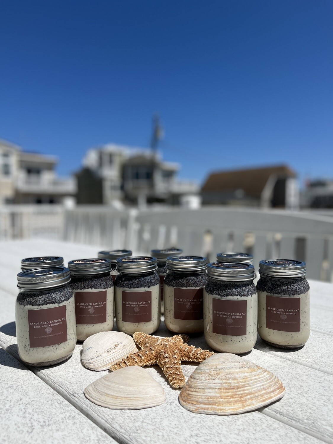 Brewed by the Beach- Large Jar Dark Mocha Espresso