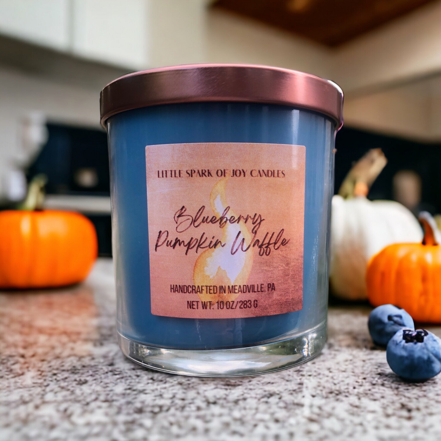 Blueberry Pumpkin Waffle
