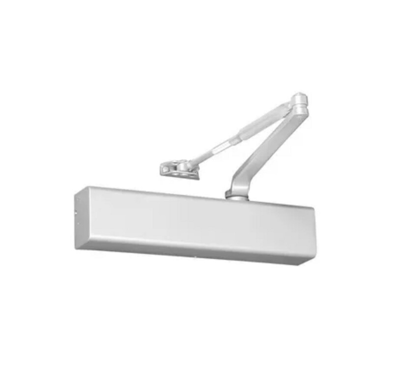 2701 689 Door Closer, Yale Tri-Packed (Regular, Parallel, Top Jamb Mount), Size 1-6, Aluminum