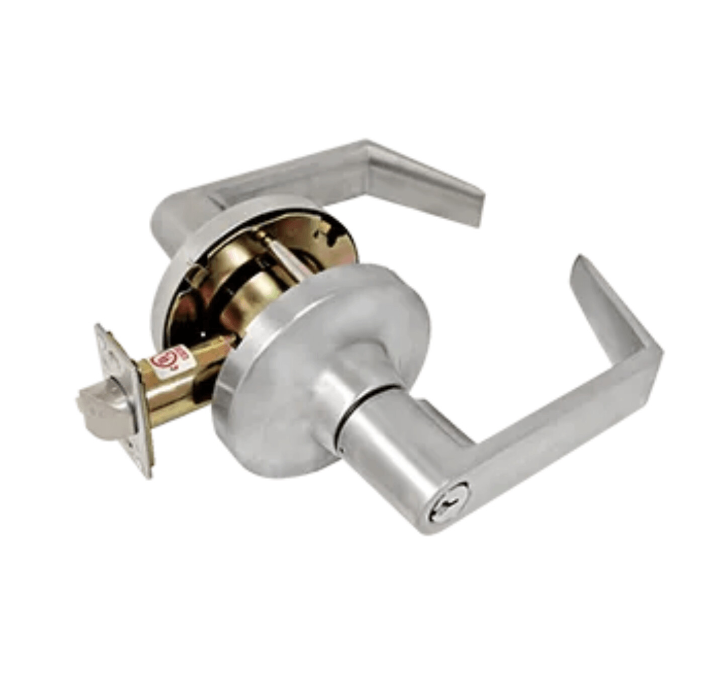 AU4608LN 626 - Yale Grade 2 Classroom Cylindrical Lock, Augusta Lever, Conventional Cylinder, Satin Chrome Finish, Non-handed