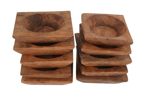 Arizona Mini Dough Bowl-6-7 W x 2D inches-Candle Ready